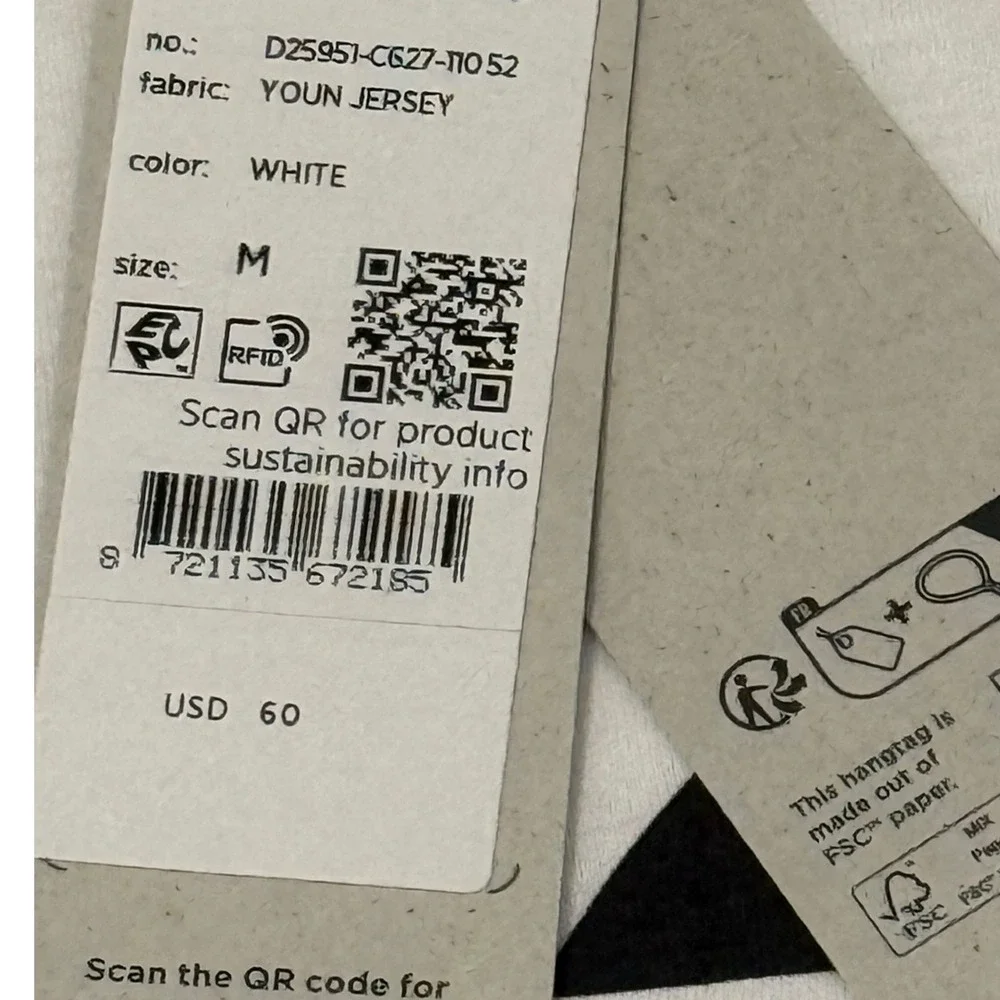 G-Star RAW T-Shirt White Logo Slim Fit Short Sleeve Top Kids Boys‎ Medium